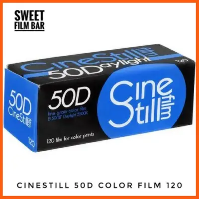SALE " [120color] ฟิล์มสี CINESTILL 50D DAYLIGHT COLOR FILM ฟิล์มถ่ายรูป 120