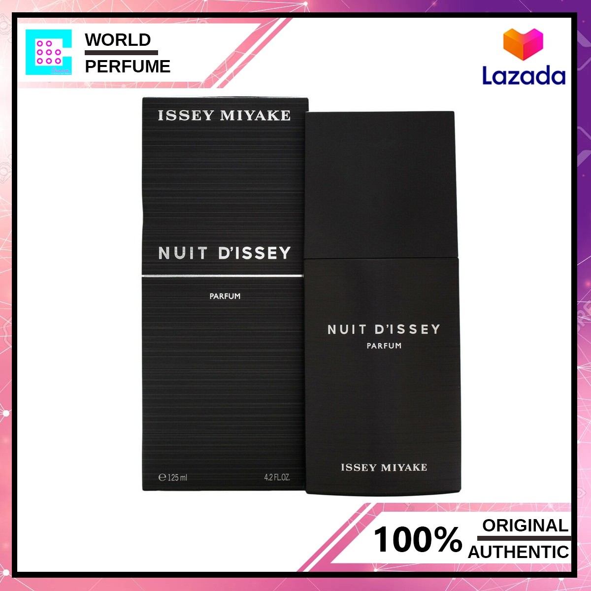 Issey Miyake Nuit D'Issey Parfum Pour Homme 125 ml.
