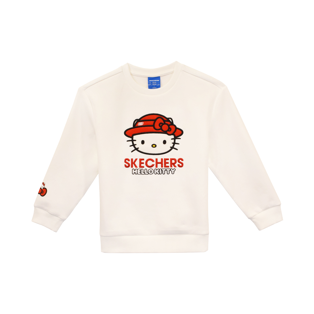 Skechers สเก็ตเชอร์ส เสื้อสเวตเตอร์ เด็กผู้หญิง Hello Kitty Pullover - L420G070-0019