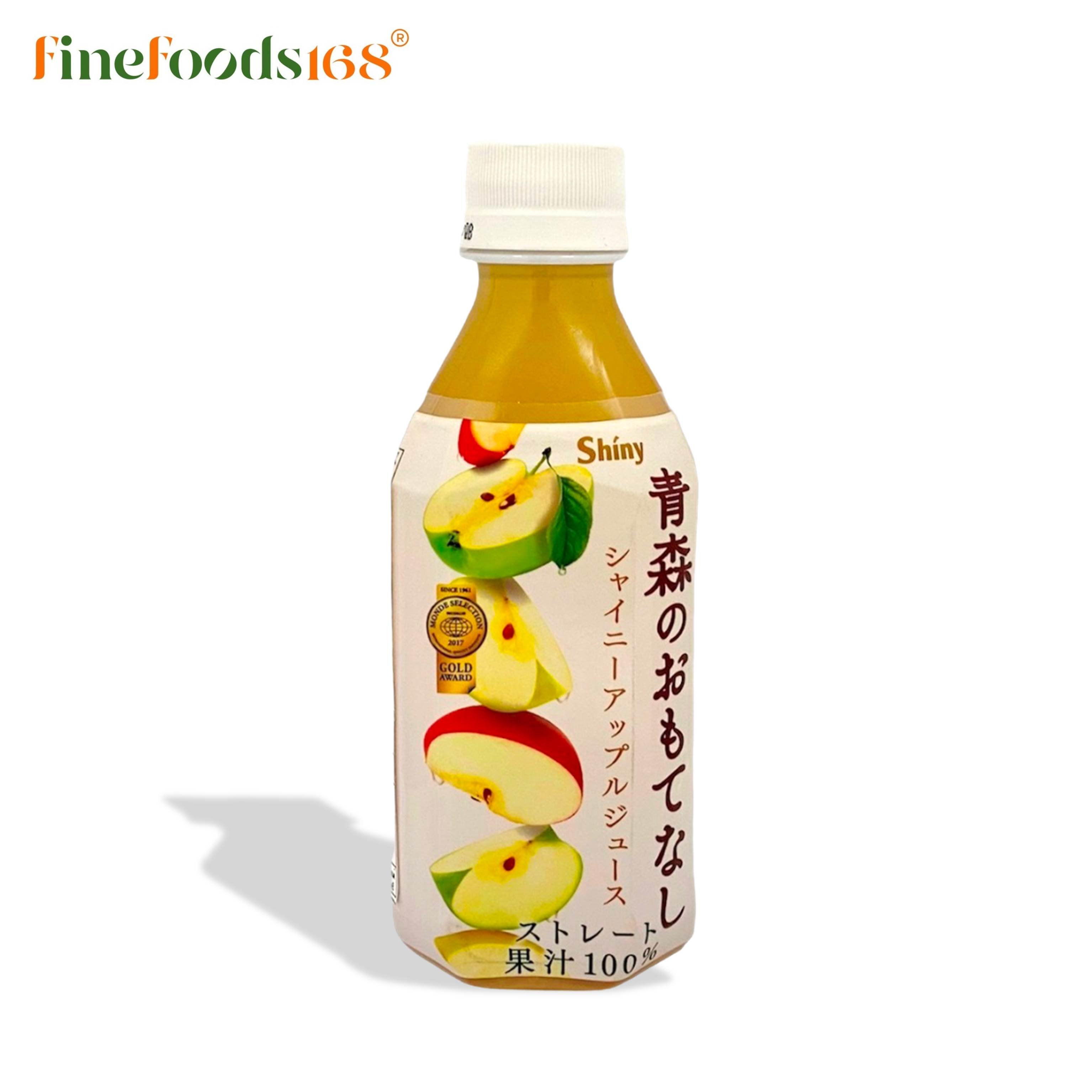 Apple Juice Aomori No Omotenashi ไชนี่ แอปเปิล จูซ อาโอโมริ โนะ โอโมเทนาชิ (น้ำแอปเปิล 100%) 280 ml.