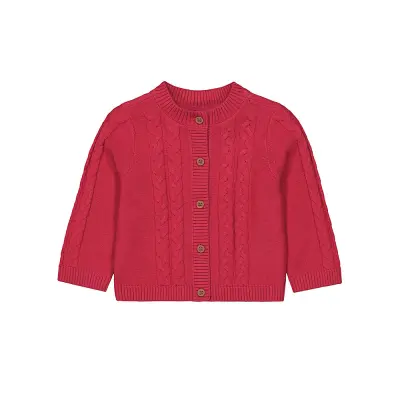 Mothercare pink knitted cardigan WC087
