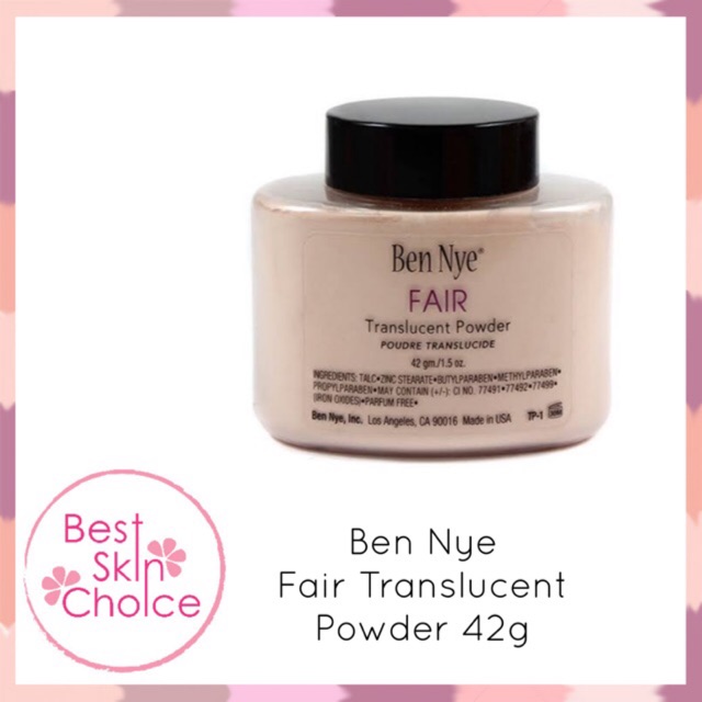 แท้ 100% BEN NYE Translucent Powder แป้งฝุ่นโปร่งแสง จากเบนนาย นำเข้า ...