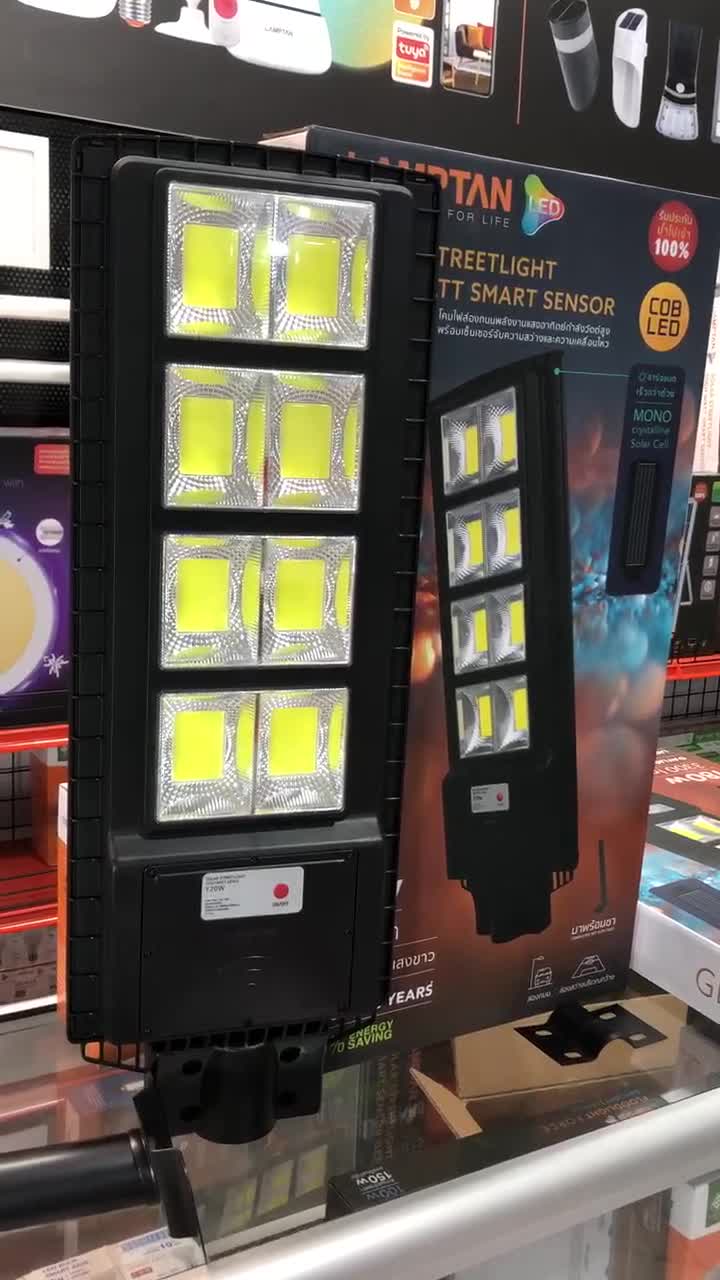  NEW Lamptan LED Solar Streetlight Genix 120W 