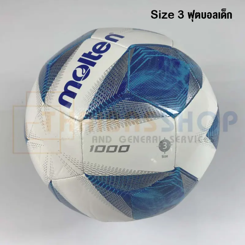ภาพหน้าปกสินค้า(100% atic) 2020 new style stitched leather football ball No. 3 molten f3a1000 kids football ball for children 6 years old จากร้าน ThaiBasShop บน Lazada