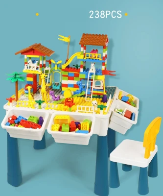 Lego with large table, dupo size, Duplo, lego building, puzzle table, building table block, toy table, lego table, Building Table Block