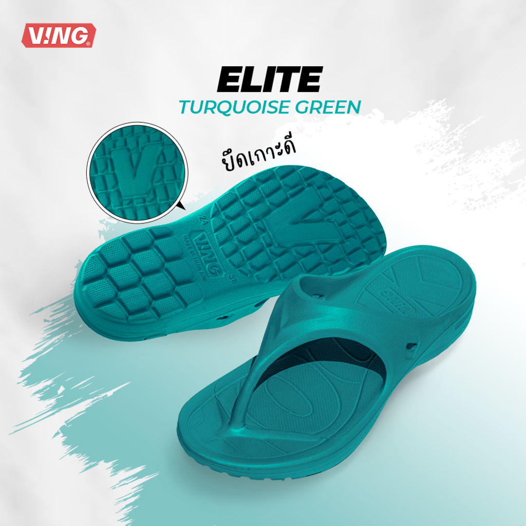 โปรโมชั่น VING รุ่น Elite รองเท้าแตะวิ่งมาราธอน - สีเขียวน้ำทะเล Turquoise Green (ไม่รวมสายรัด) ลดกระหน่ำ รองเท้า วิ่ง รองเท้า ฟุตบอล รองเท้า แบดมินตัน รองเท้า กอล์ฟ