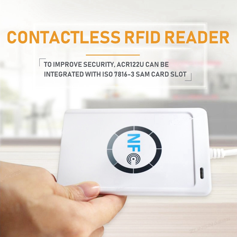 USB NFC Card Reader Writer ACR122U-A9 China Contactless RFID Card Reader Windows Wireless NFC Reader