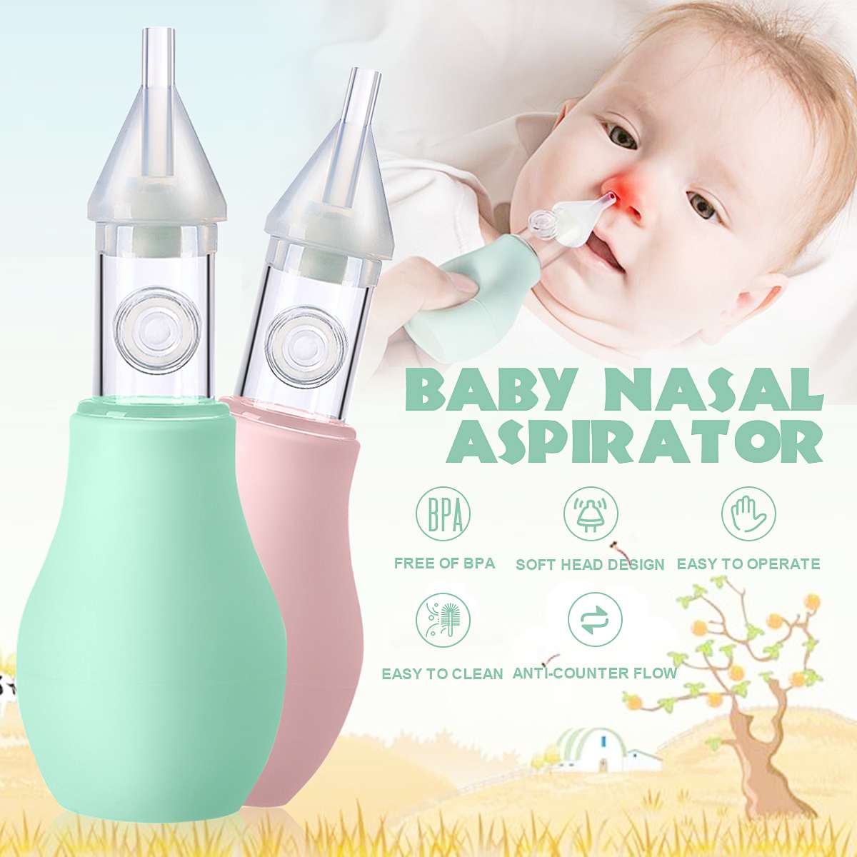 newborn baby nose cleaner