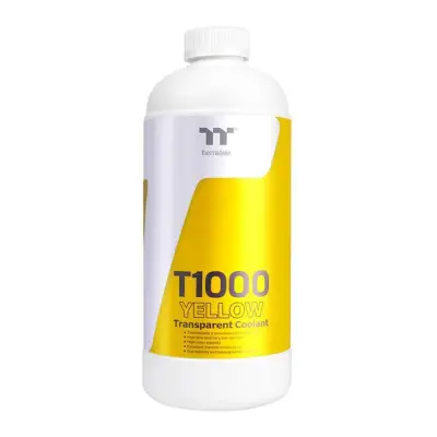 [Best Sales] COOLANT (น้ำยาหล่อเย็น) THERMALTAKE T1000 (YELLOW) | จัดจำหน่าย THERMAL GREASE,FITTING,COOLANT,TUBE,อุปกรณ์ประกอบชุดน้ำ ในราคาพิเศษ!!
