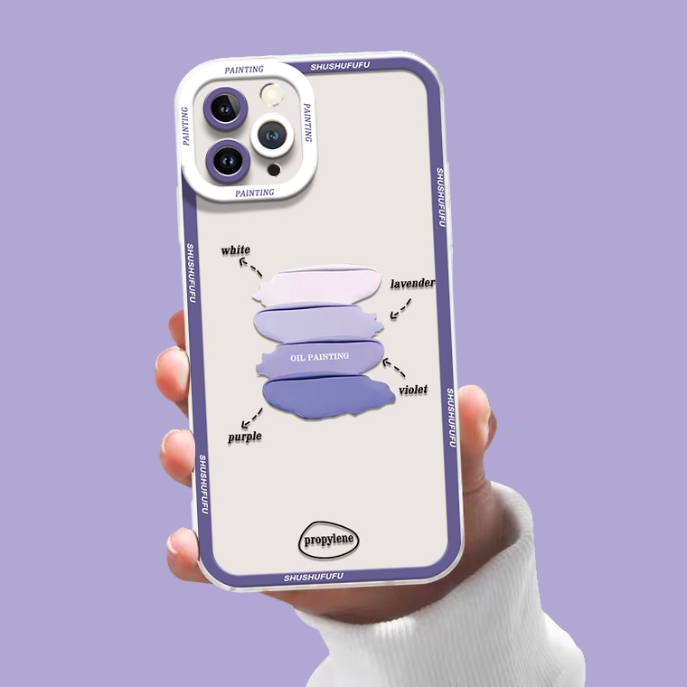 Angel Eyes Case Soft Case Compatible for IPhone 13 Pro 12 Pro Max 11 Pro Max 14 Pro Max 14 Plus 6S 7 8 Plus X XS Max XR Transparent Casing TPU Silicone Phone Shockproof Cover Protector