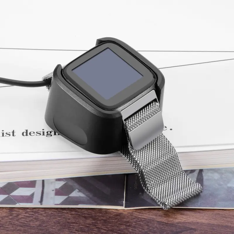 ภาพสินค้าพร้อมส่ง สายชาร์จ fitbit versa / versa Lite แท่นชาร์จ fitbit versa แบบ USB จากร้าน Crazy Smart Watch Accessories บน Lazada ภาพที่ 3