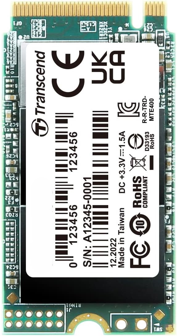 Laptop Storage Upgrade Transcend 2TB MTS830S M.2 2280 SATA III SSD