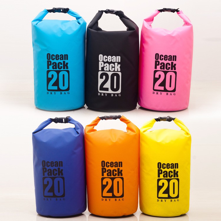 ♣◈∈  [กระเป๋ากันน้ำดำน้ำ 20 ลิตร] กระเป๋ากันน้ำขนาดมาตรฐาน 20 ลิตร ถุงกีฬา ถุงกันน้ำ ถุงใส่ดำน้ำ กระเป๋ากันน้ำ กระเป๋ากันฝน