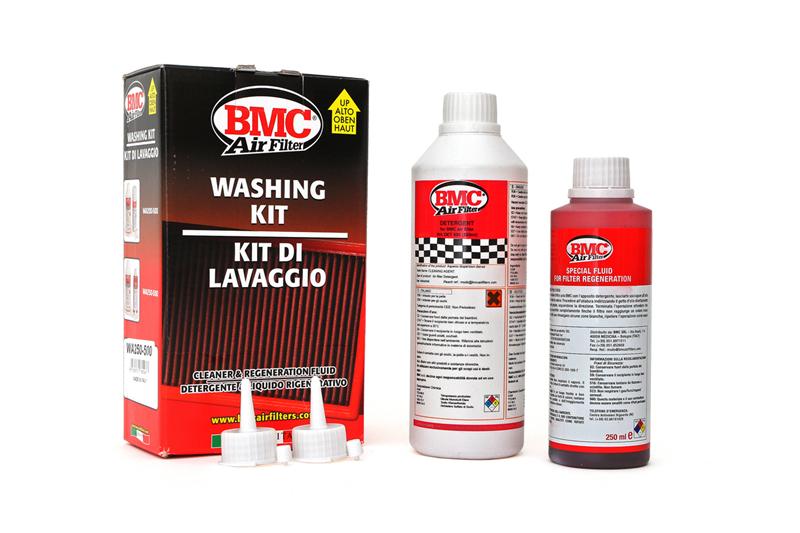 ชุดน้ำยาล้างกรอง BMC & น้ำยาเคลือบกรองอากาศ แบบหลอดหยด (BMC Code: WA250-500) เเท้100% ใช้ได้กับรถทุกรุ่น BMC Washing Kit Made in Italy (มีของเลย พร้อมส่งภายในวัน)