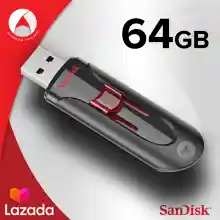 ภาพขนาดย่อของภาพหน้าปกสินค้าSandisk CRUZER GLIDE USB 3.0 Flash Drive 64GB (SDCZ600_064G_G35) เมมโมรี่ การ์ด แซนดิส แฟลซไดร์ฟ อุปกรณ์จัดเก็บข้อมูล ถ่ายโอนข้อมูล คอมพิวเตอร์ โน๊ตบุ๊ค Notebook PC สำหรับ สำนักงาน นักเรียน นักศึกษา โดย Synnex รับประกัน 5 ปี จากร้าน Actioncam Thailand บน Lazada ภาพที่ 1