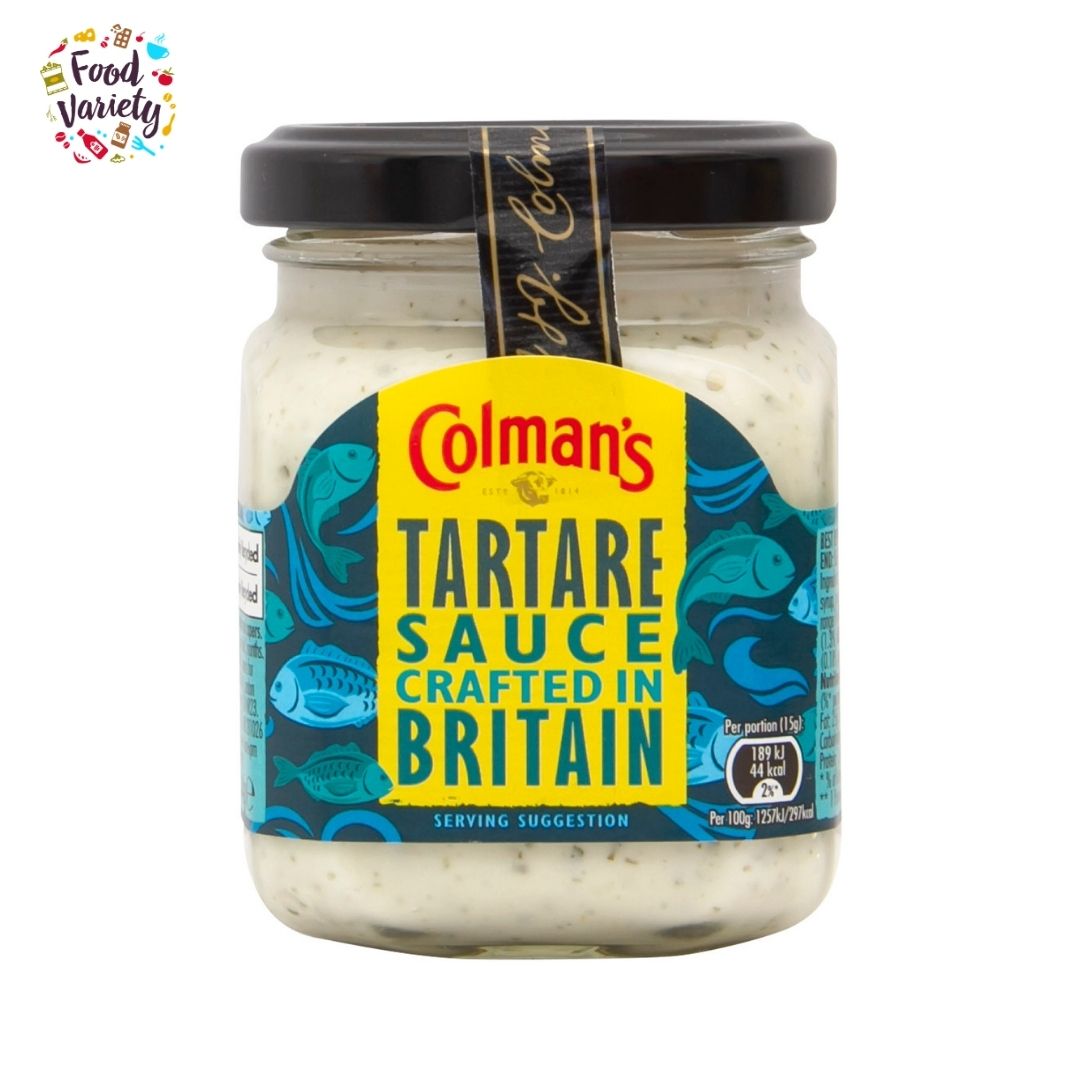 Colman’s Tartare Sauce 144g โคลแมนส์ ซอสทาร์ทาร์ 144กรัม