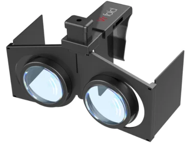 VR Box Reality Glasses 3D Version 2 แว่นตาดูหนัง for 4.7 - 6.0 Smart Phone (White)