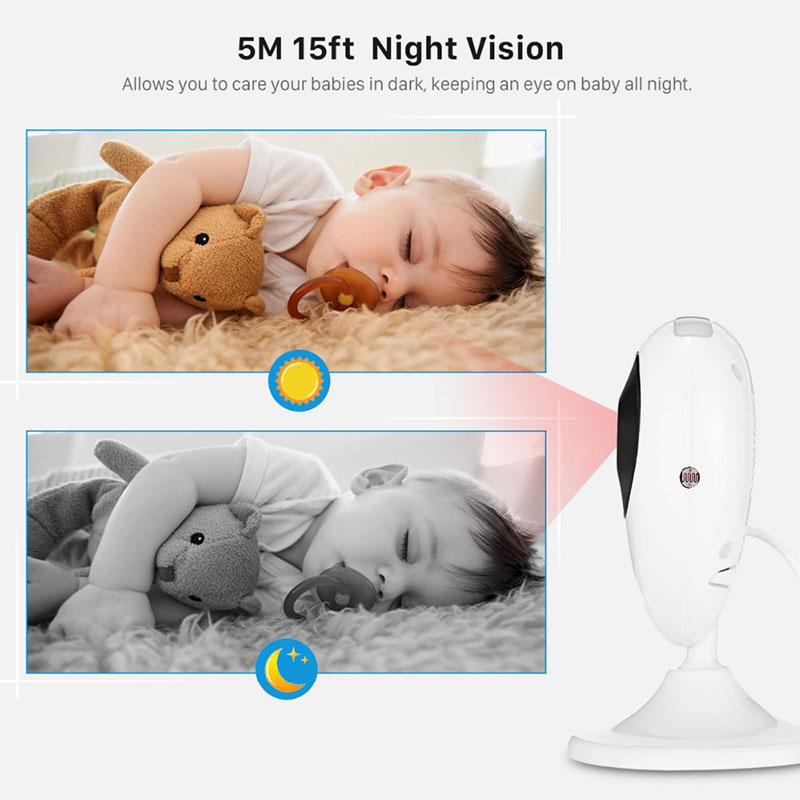 Baby monitor wireless camera infrared night vision - c9auBaO8 - ThaiPick