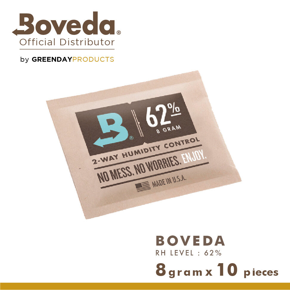 Boveda Official 2-Way Humidity Control (8 grams 62% rh 10 pcs) ซองควบคุมความชื้น  10ชิ้น ของแท้ 100% พร้อมส่ง