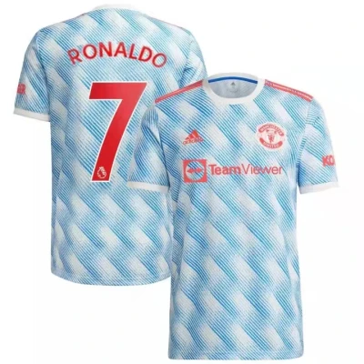 เสื้อแมนยู version Man Utd Away เสื้อฟุตบอลเกรดเวอร์นักเตะ 2021/22 （AAA)