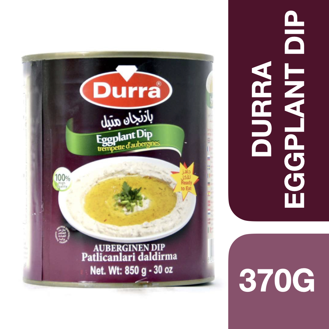 Durra Eggplant Dip 370g ++ ดูร่า ดิปมะเขือม่วง 370 กรัม