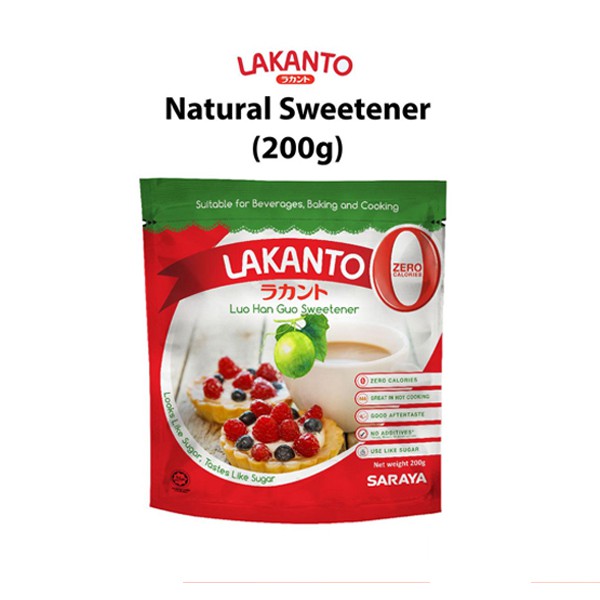 ✆✔☁ ตาลฮั่งก๋วย ตาล KETO คีโต Lakanto Natural Sweetener 200 กรัม