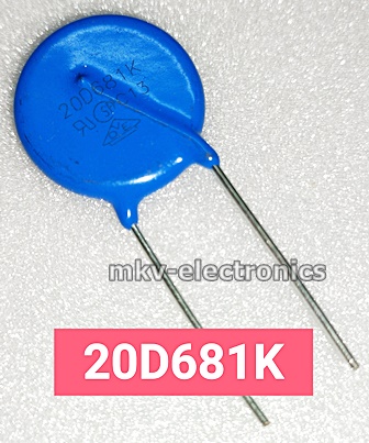 10ชิ้น Varistor 10D221K 10D221 วาริสเตอร์ ป้องกันไฟตก ใหม่แท้ คุณภาพดี ...