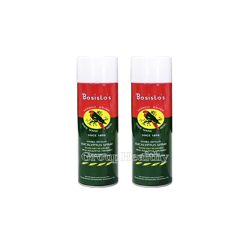 Bosisto's Parrot Eucalyptus Spray น้ำมันยูคาลิปตัส นกแก้ว ชนิดสเปรย์