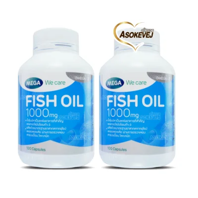 Mega We Care FISH OIL 1000 mg. 100 CAPSULEs