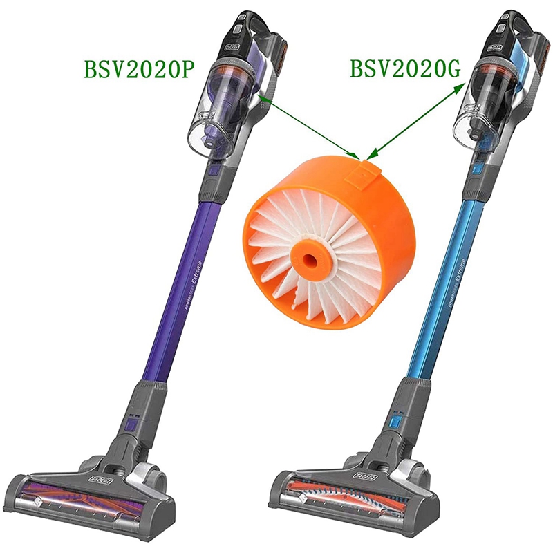 BSV2020 Filter Compatible for Black+Decker BSV2020G and BSV2020P Powerseries Extreme Cordless Stick Vacuum, 9 Pack