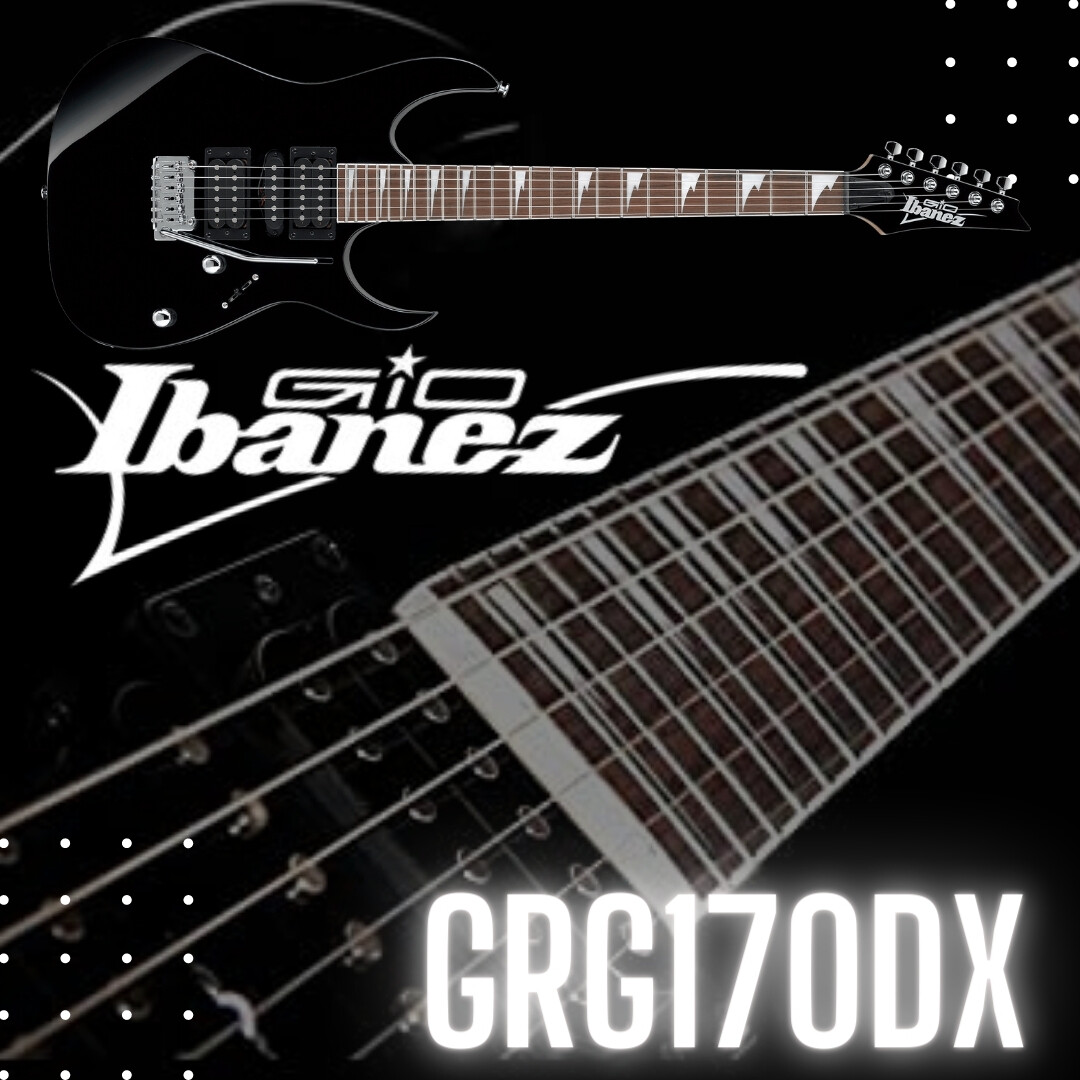 กีต้าร์ไฟฟ้า Ibanez Gio Series รุ่น GRG170DX-BKN