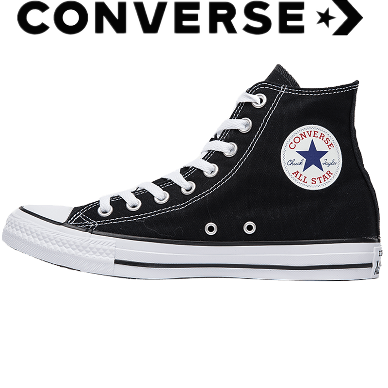 Converse All Star รองเท้าผู้หญิงคลาสสิกสีดำรองเท้าผู้ชายรองเท้าลำลองรองเท้ากีฬารองเท้าสเก็ตบอร์ด 101010