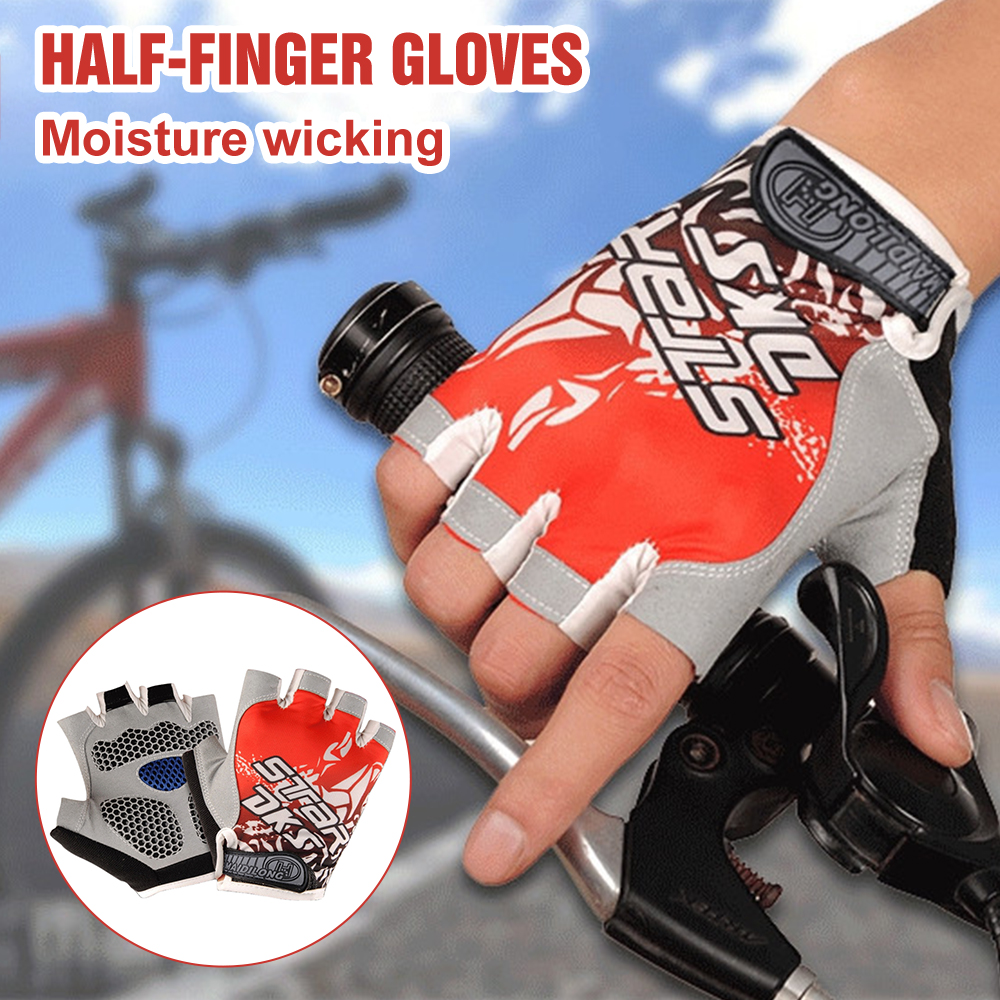 【คลังสินค้าพร้อมอยู่ในกรุงเทพมหานคร】SURBLUESKY - ถุงมือปั่นจักรยาน Sports gloves cycling gloves fitness gloves