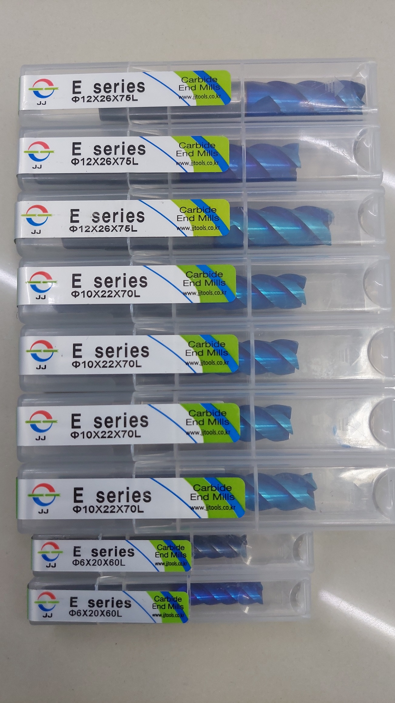 ดอกเอ็นมิลคาร์ไบด์ 6mm. END MILL CARBIDE JJ TOOLS ESERIES ไฟว์ฟอร์ซ