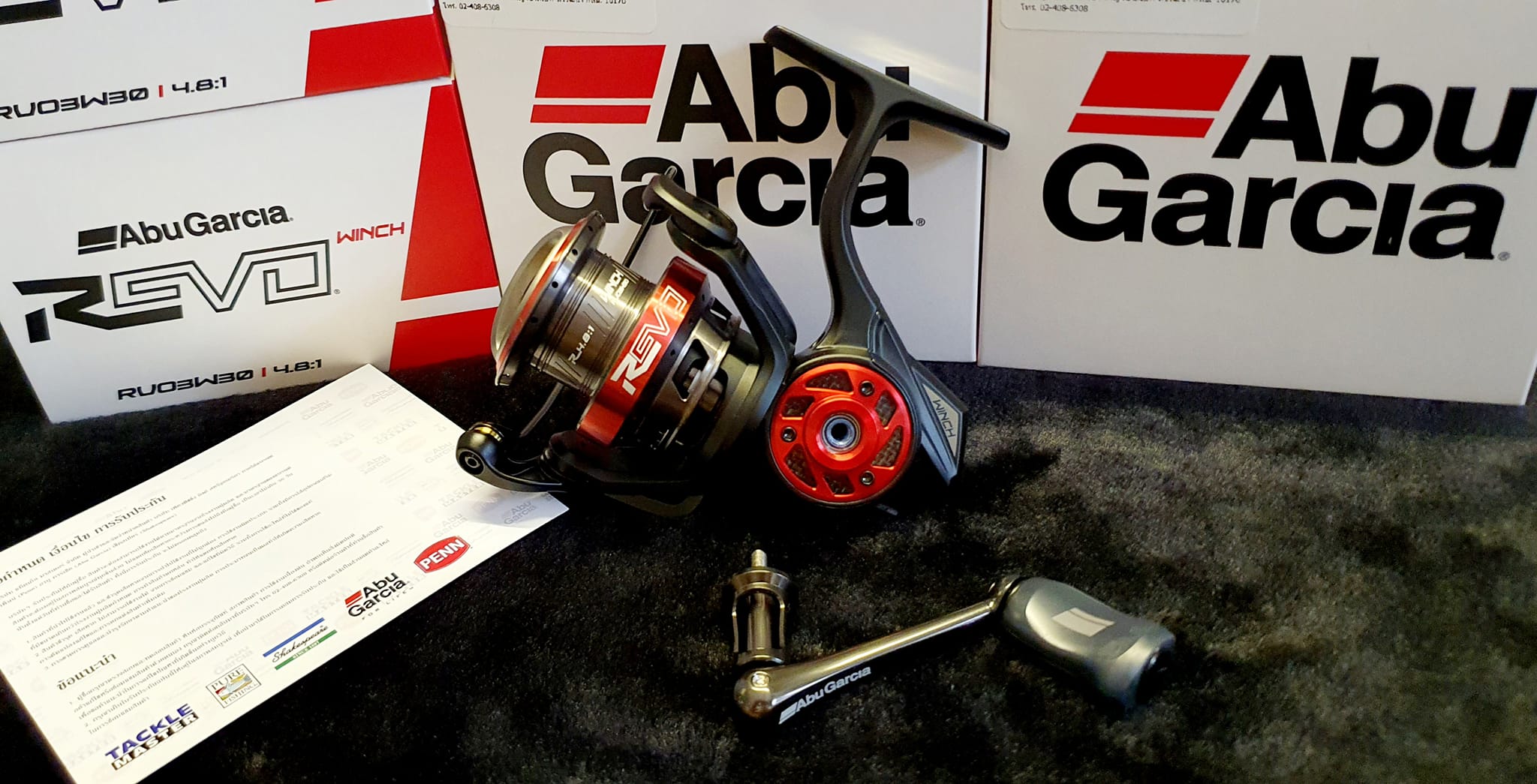 Abu Garcia Revo® Winch Spinning Reel #RVO3W30*รอกสปินนิ่ง - 7 SEAS