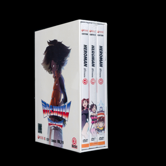 151889/DVD เรื่อง Heroman ฮีโร่แมน Boxset 3 : 3 แผ่น ตอนที่ 18-26 แถมฟรี Booklet/875