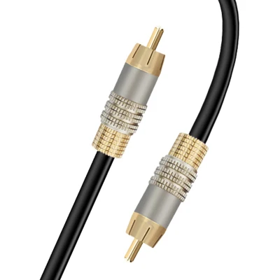 RCA Coaxial Cable SPDIF Audio Amplifier DVD Signal Output Cable COAXIAL Audio Cable RCA Cable 2M/6.56Ft