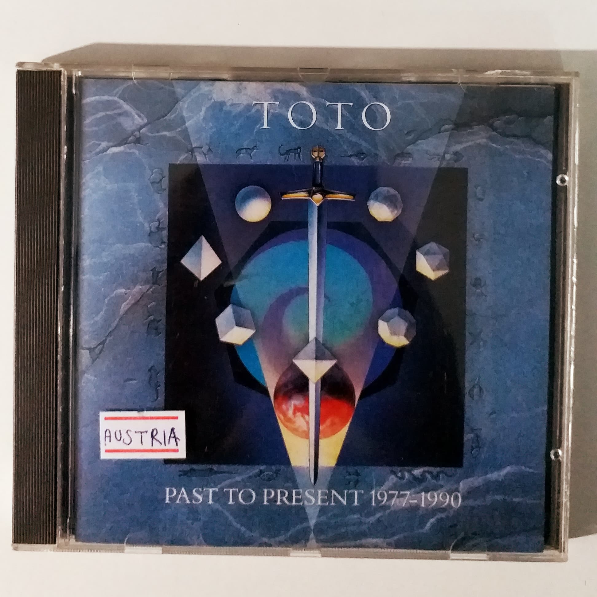 CD TOTO PAST TO PRESENT 1977-1990 MADE IN AUSTRIA