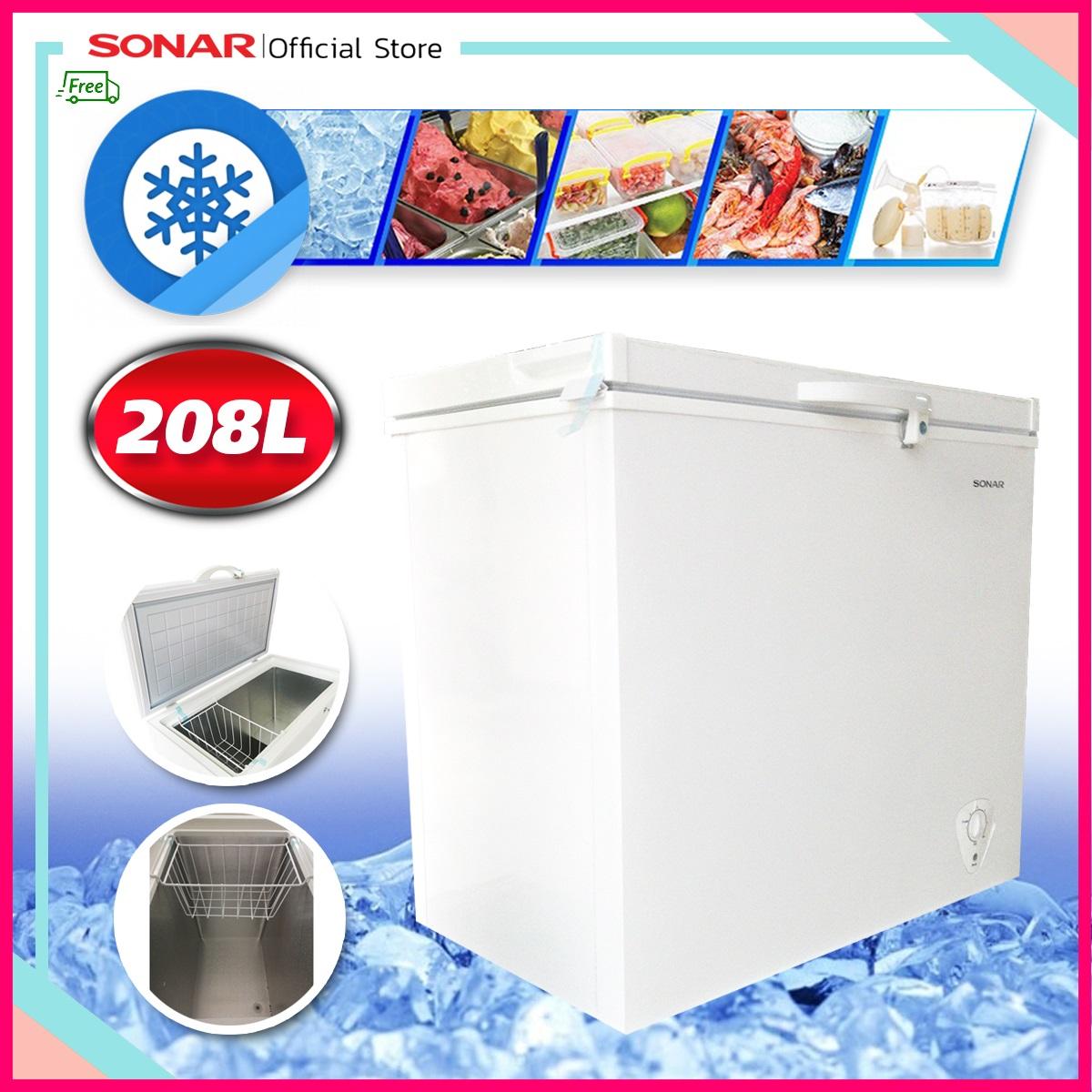 SONAR ตู้แช่ CHEST FREEZER ตู้แช่แข็ง ตู้แช่นมแม่ ตู้แช่เบียร์วุ้น ความจุ 208 ลิตร / 7.3 คิว รุ่น BD-208L(สีขาว) เย็นจัด เย็นเร็ว ช่องใหญ่จุใจมากขึ้น ตู้แช่ของสด แช่เย็น แช่แข็ง แช่ของสด SONAR ตู้แช่ CHEST FREEZER ตู้แช่แข็ง ตู้แช่นมแม่ ตู้แช่เบียร์วุ้น ความจุ 208 ลิตร / 7.3 คิว รุ่น BD-208L(สีขาว) เย็นจัด เย็นเร็ว ช่องใหญ่จุใจมากขึ้น ตู้แช่ของสด แช่เย็น แช่แข็ง แช่ของสด