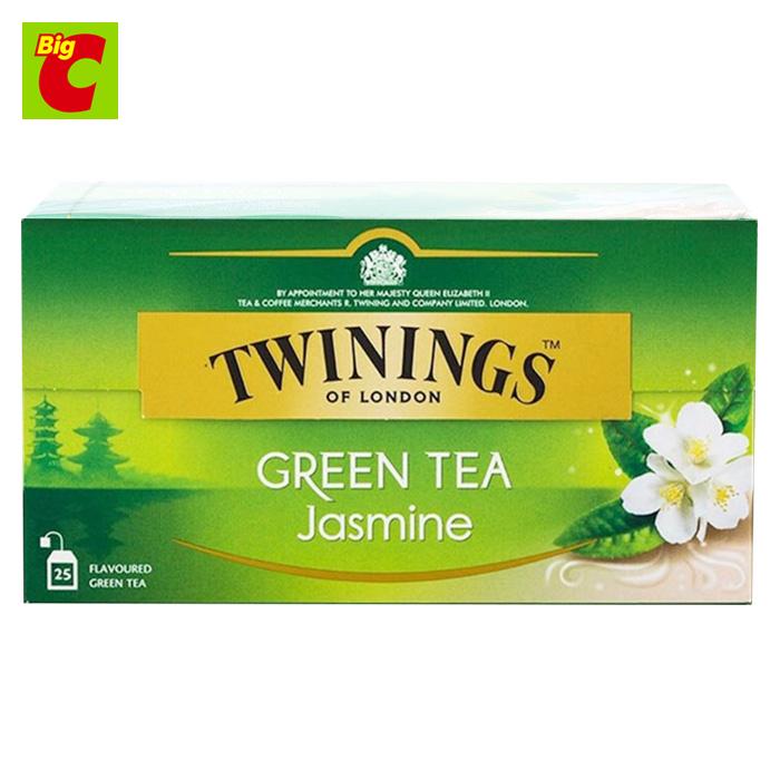 TWININGS Jasmine Green Tea 45g. 1.8g. x 25 bags Lazada.co.th