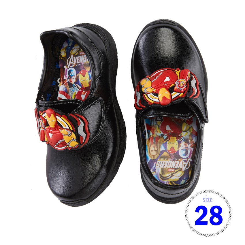 POPTEEN ป็อปทีน รองเท้าอนุบาลเด็กชาย PM22B สีดำ:28