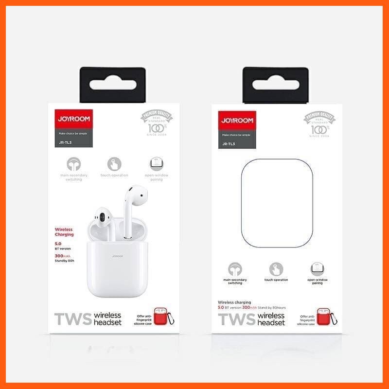 ลดราคา oyroom JR-TL3 TWS Bluetooth Earpod หูฟังไอโฟนไร้สาย เชื่อมต่ออัตโนมัติ [รุ่นใหม่สุด2020 ] (แท้100%) #ค้นหาเพิ่มเติม ลำโพงบลูทูธ ตู้ลำโพงพกพา MOTOWOLF เพาเวอร์แบงค์มินิ power Bank dopo mini