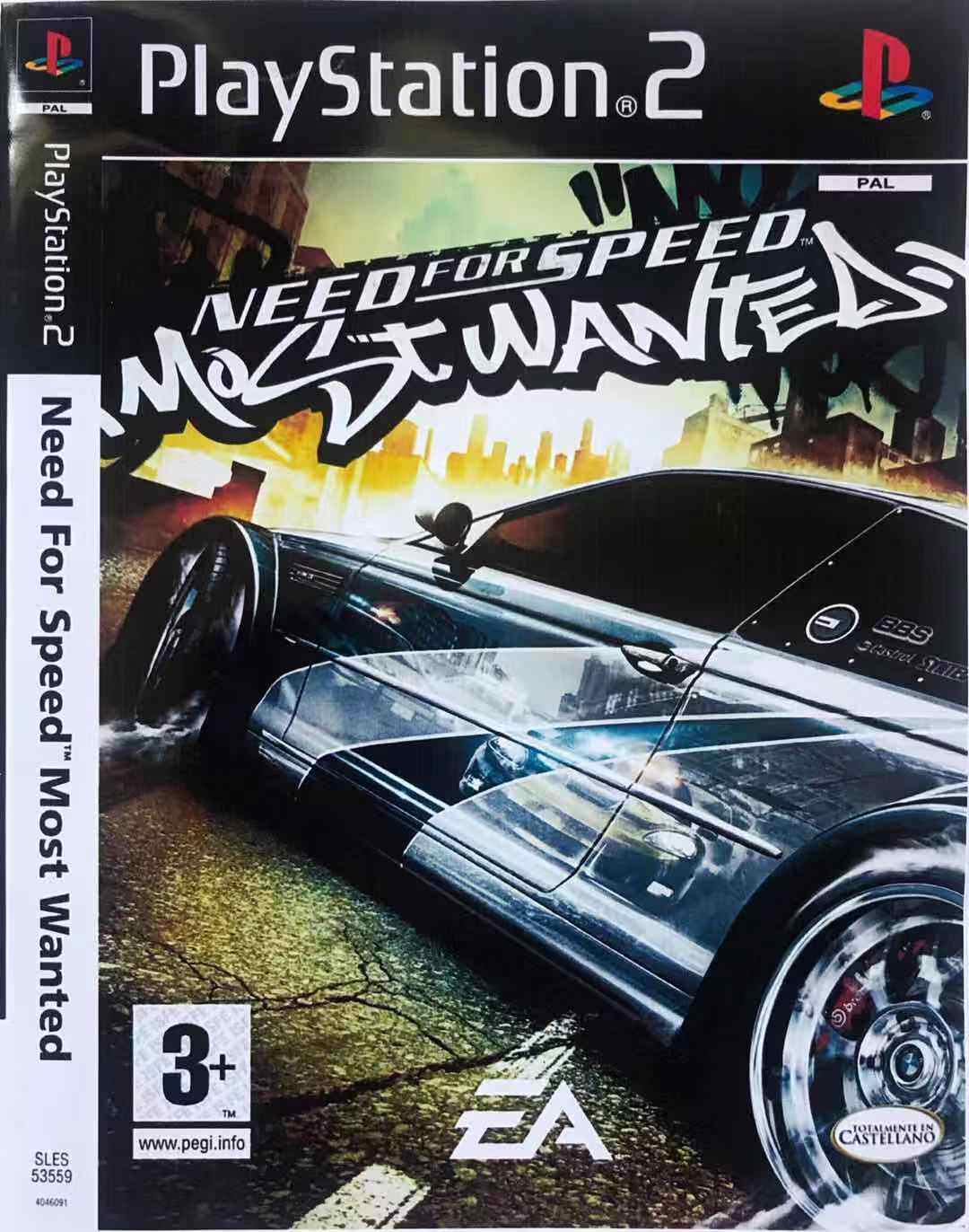 แผ่นเกมส์ PS2 Need for Speed: Most Wanted