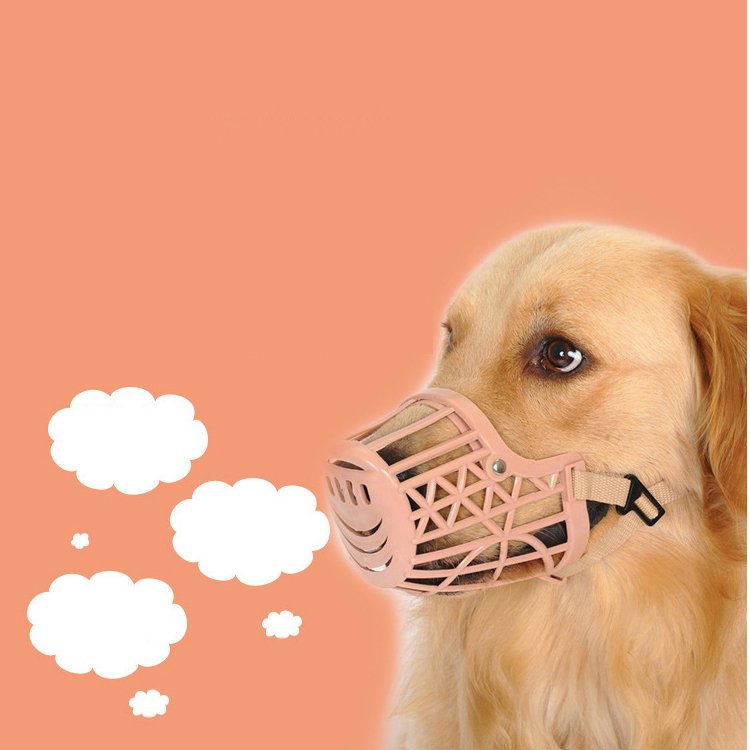 🐕ตะกร้อครอบปากสุนัข ป้องกันการเห่า สำหรับสุนัข ที่ครอบปาก รัดปากสุนัข ตะกร้อ P061