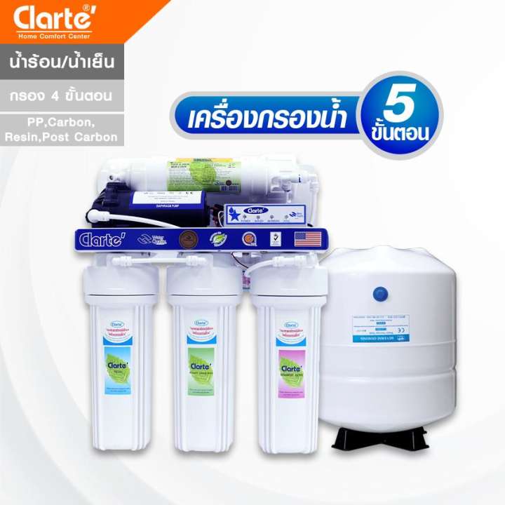 Clarte' เครื่องกรองน้ำ 5 ขั้นตอน รุ่น WP191RO