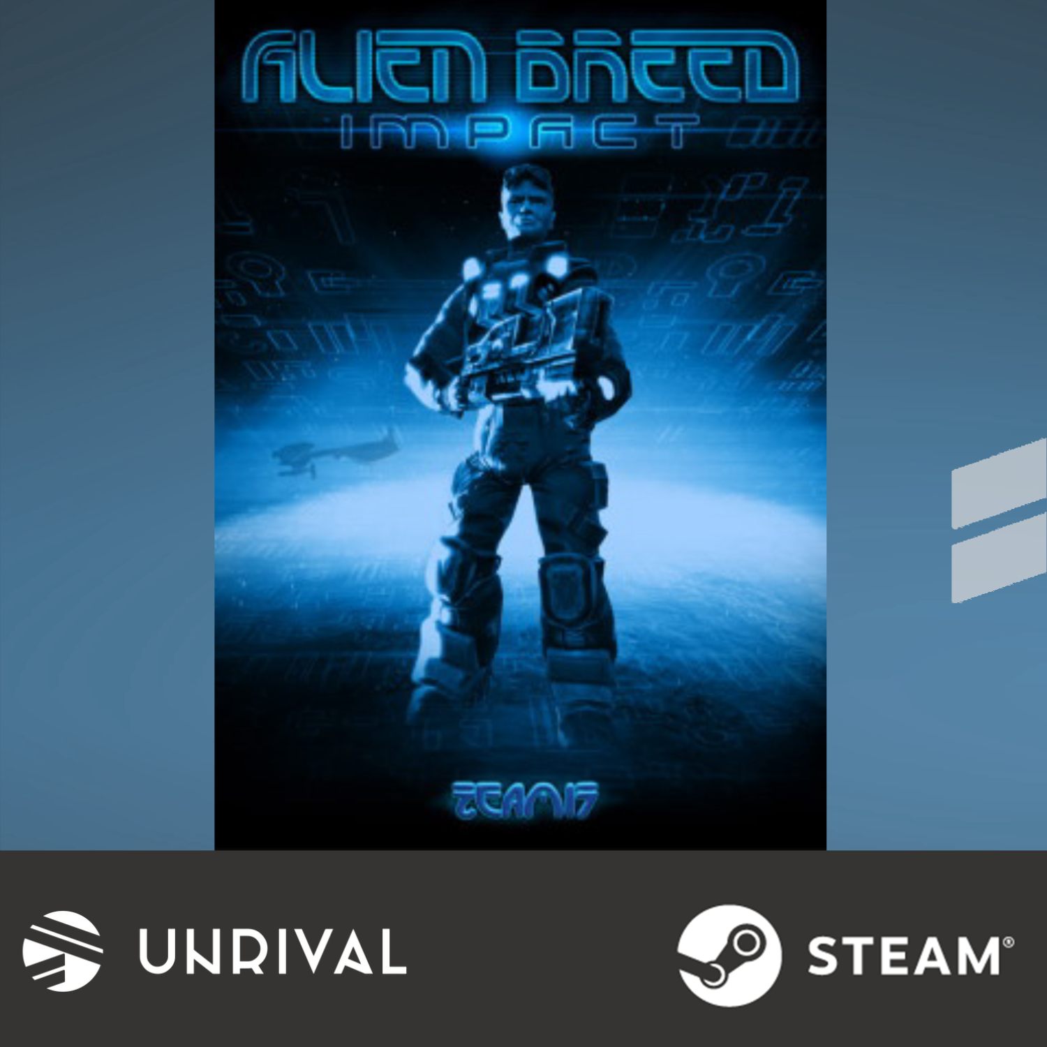 [Hot Sale] Alien Breed: Impact PC Digital Download Game (Multiplayer) - Unrival