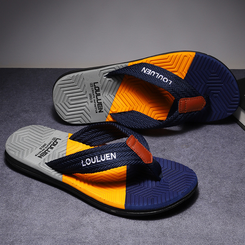 รองเท้าแตะสำหรับบุรุษ Flip Flops รองเท้าแตะสำหรับบุรุษ รองเท้าแตะฤดู ...