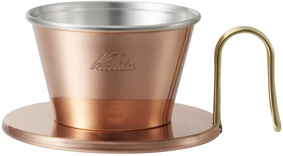 Kalita Tsubame Coffee Dripper Wave Series Copper ดริปเปอร์ทองแดง Kalita