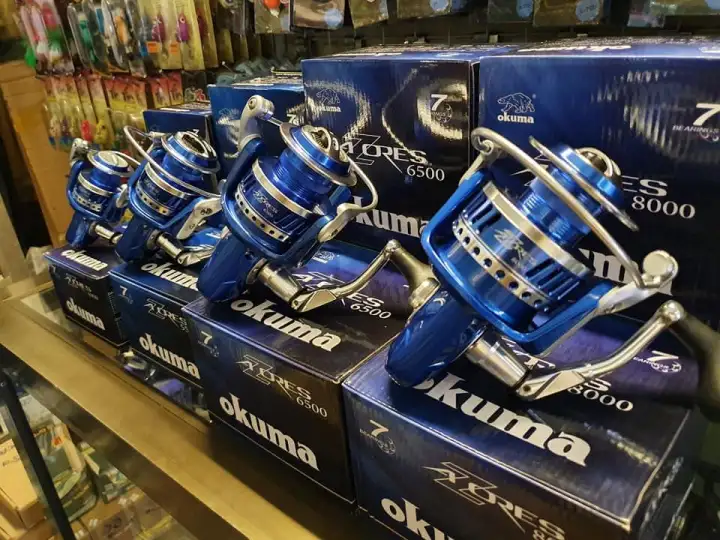 okuma azores blue 8000