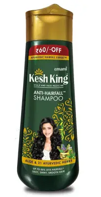 Kesh king shampoo 200 ml ลดผมร่วง หมดอายุ EXP 11/2022